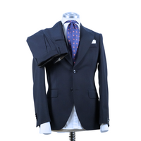 Abito Monopetto Uomo Breras Blu – Lana Tasmania 100%, Rever Ampio | Made in Italy