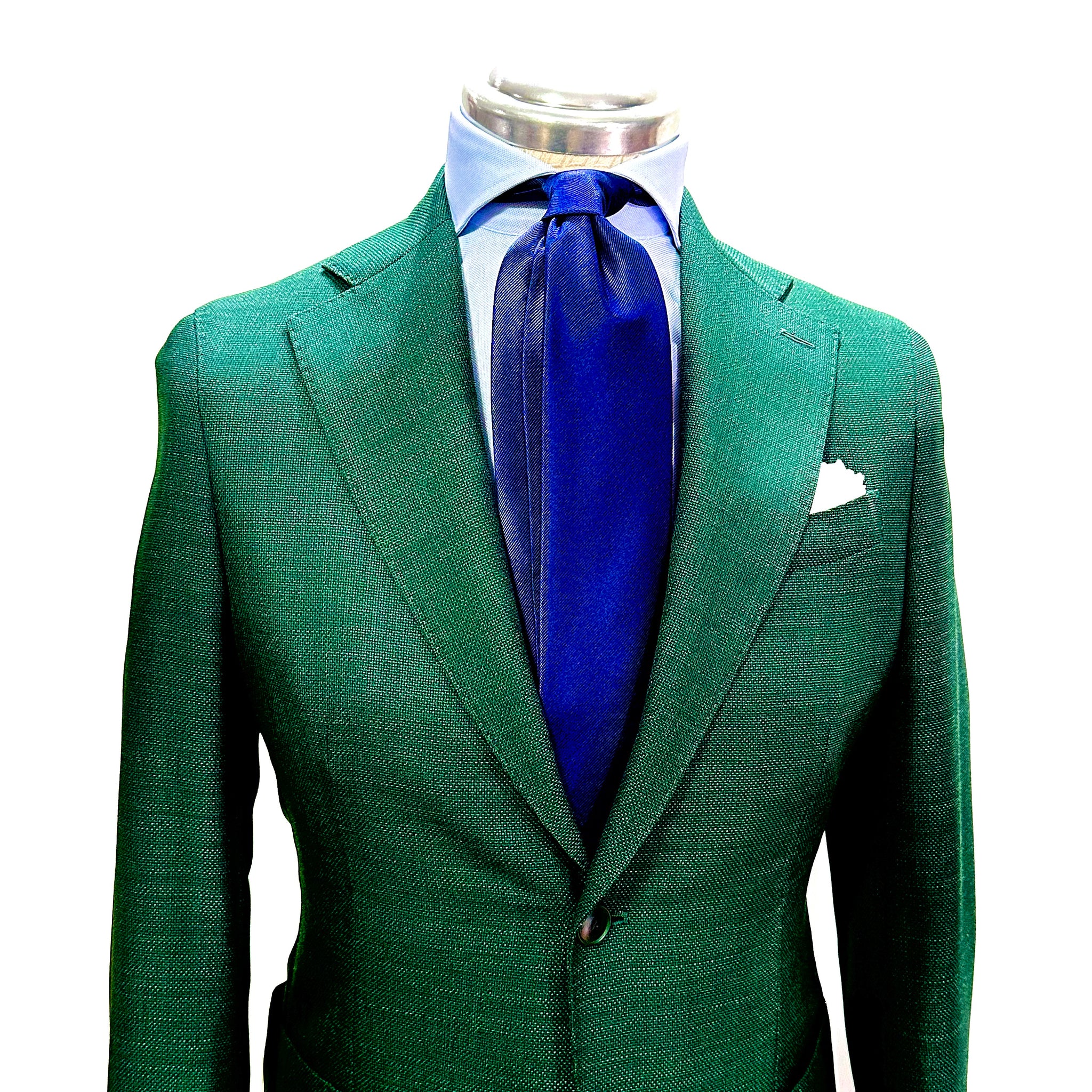 Giacca Monopetto Uomo Breras Verde Bosco – Bottoni in Metallo | Made in Italy