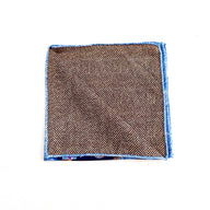 Pochette Sartoriale in Lana con Pois Beige Made in Italy 🇮🇹