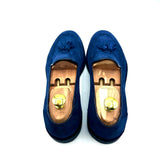 Mocassino in Pelle Scamosciata con Nappine – Handmade in Italy