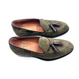 Mocassino in Pelle Scamosciata con Nappine – Handmade in Italy 🇮🇹