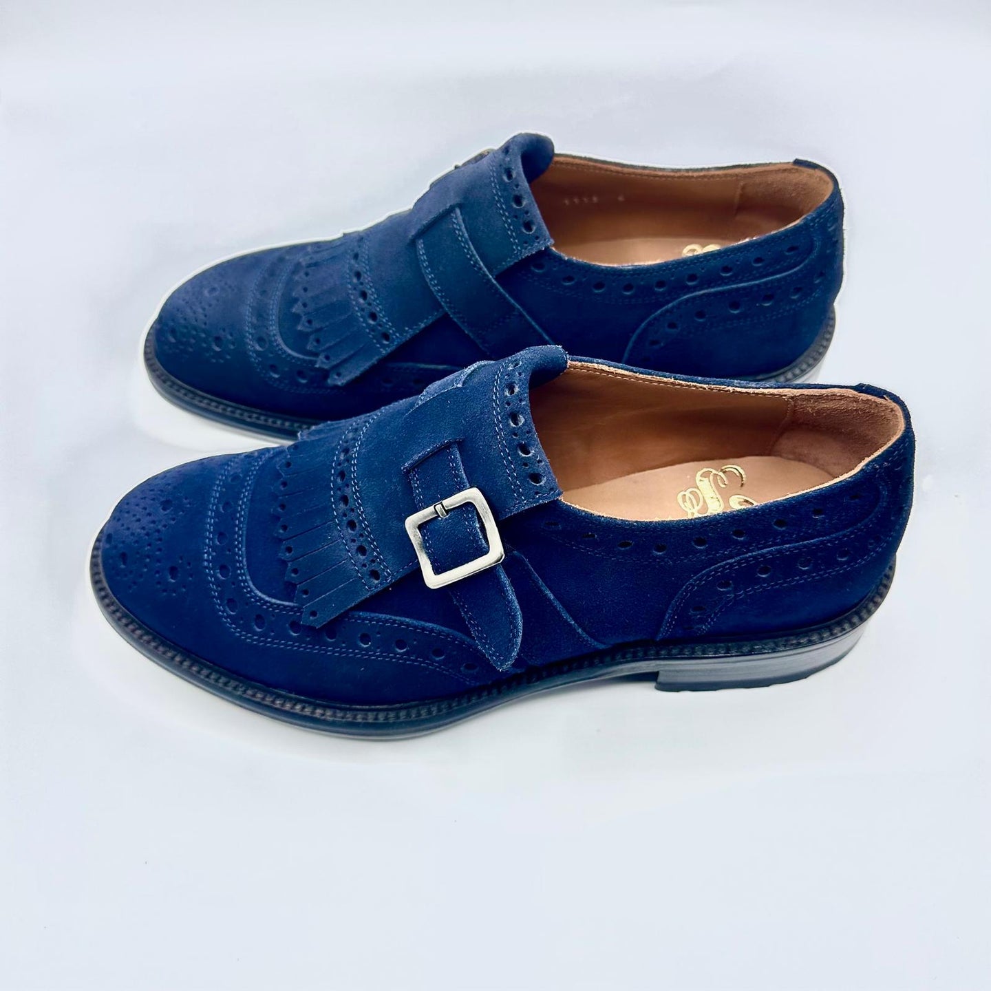 Scarpe Shangai in Camoscio con Fibbia Laterale – Made in Italy 🇮🇹