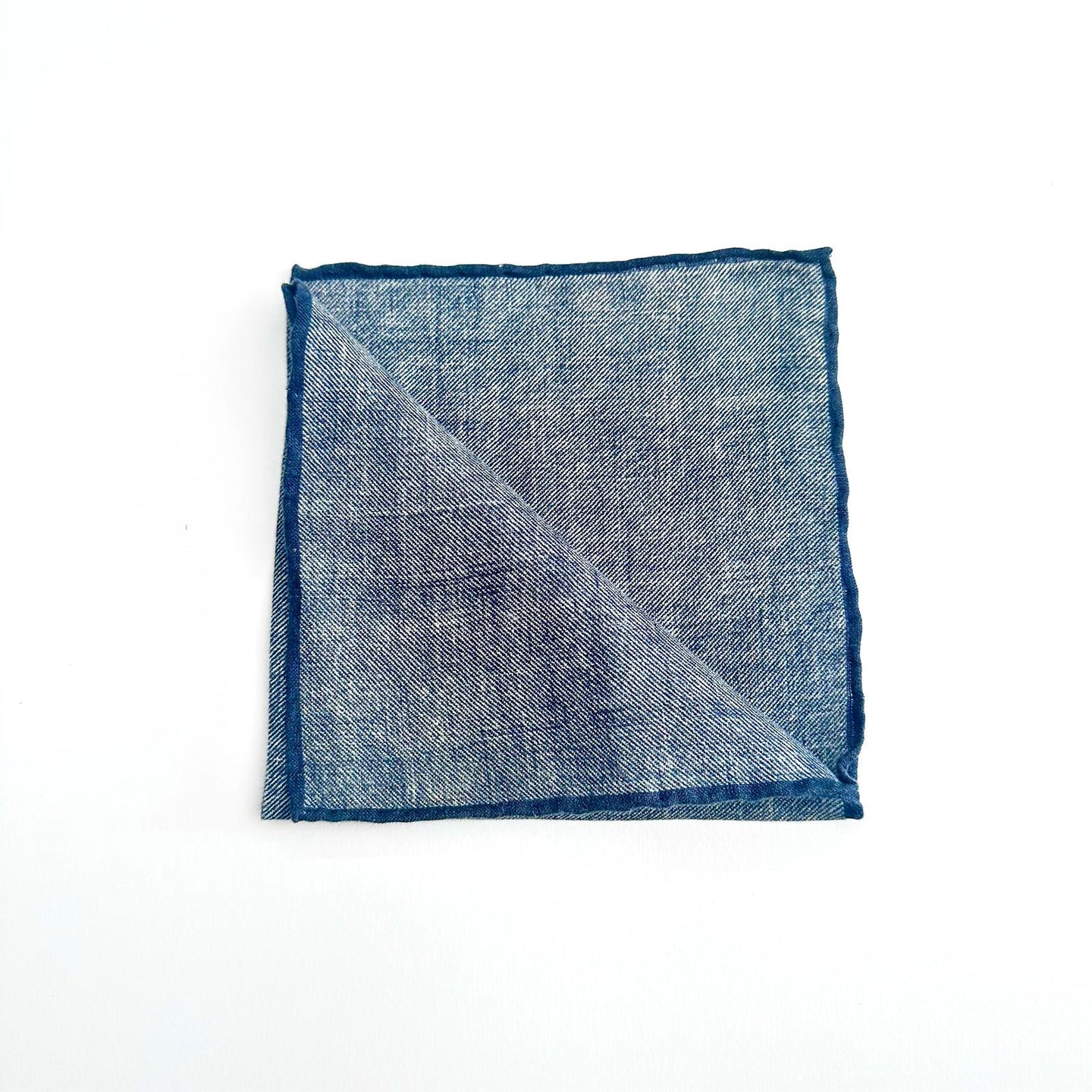 Pochette da Taschino in Lino Blu Denim – Fatta a Mano in Italia 🇮🇹