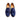 Mocassino con nappine in camoscio blu – Eleganza informale, stile italiano 🇮🇹