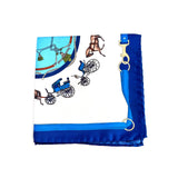 Pochette in Seta con Fantasie – Eleganza Ispirata al Mondo Equestre and Made in Italy 🇮🇹