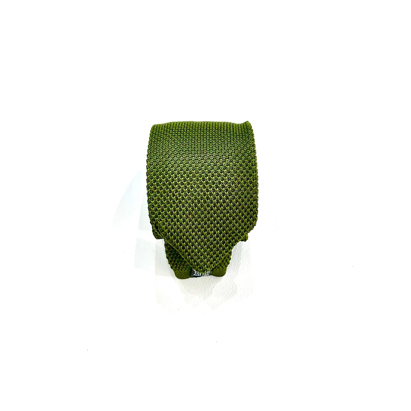 Cravatta in Seta Garza – Verde Oliva