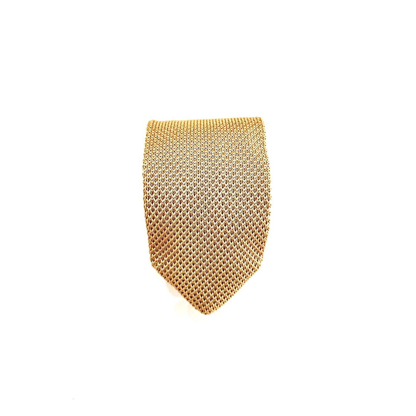 Cravatta in Seta Garza – Miele