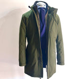 Giubbotto ADHOC in tessuto tecnico idrorepellente resistenza all’acqua antivento