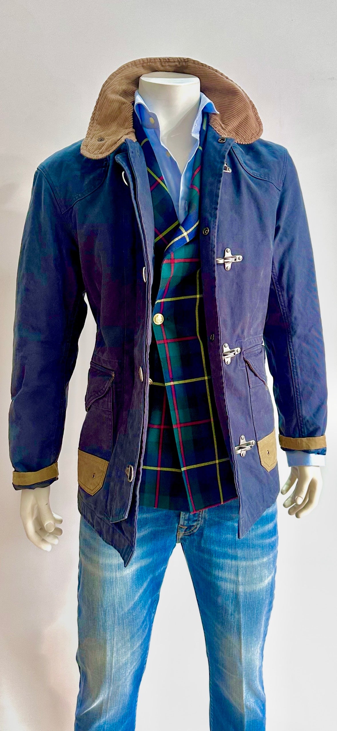 Giubbotto 4 Ganci  FIREMAN Bleu Navy Limited Edition  Chesapeake’s