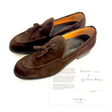 Mocassini in suede CRiSCi in pelle Scamosciata testa di moro And  Made in italy 🇮🇹