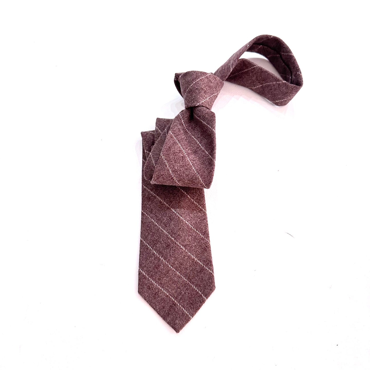 Cravatta Sartoriale Bordeaux – 100% Cashmere And Made in Italy 🇮🇹