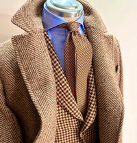 Cappotto SARTORIALE BRERAS HERRIS TWEED 100% And Made in Italy 🇮🇹