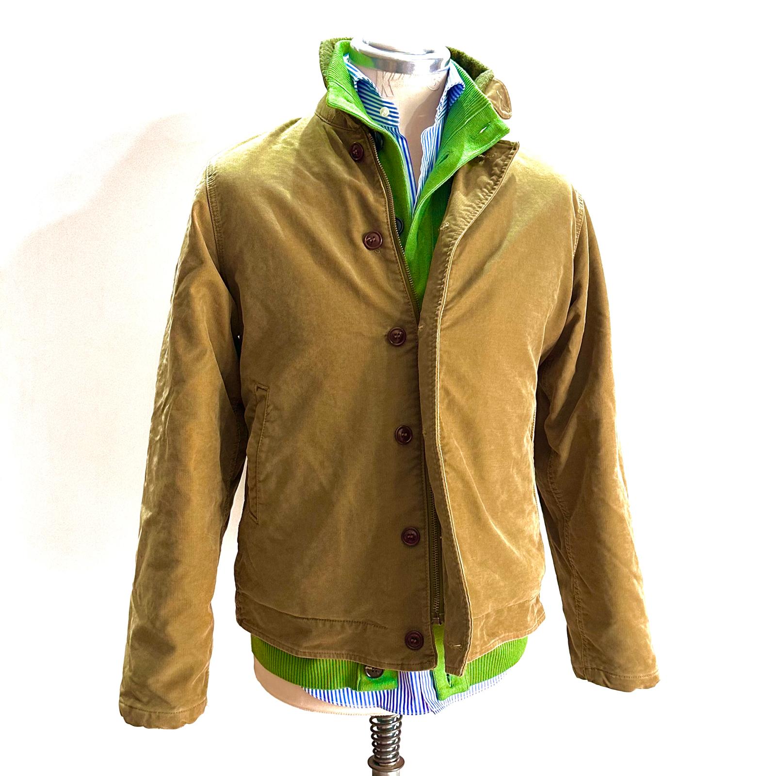 Giubbotto Chesapeake’s in Jungle Cloth con interno in lana rasata