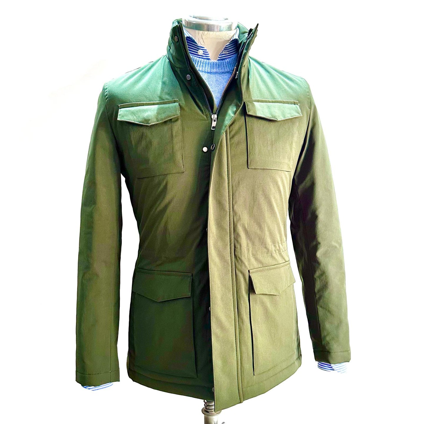 Field Jacket BRERAS – Verde Military