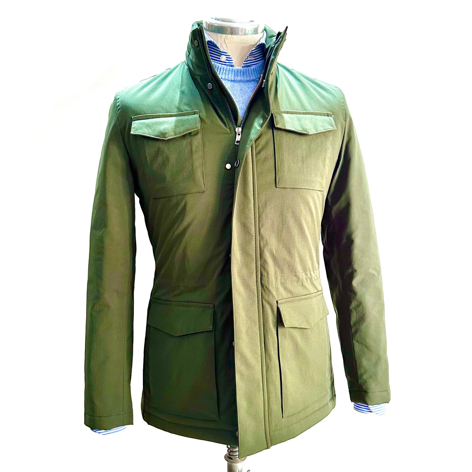 Field Jacket BRERAS – Verde Military