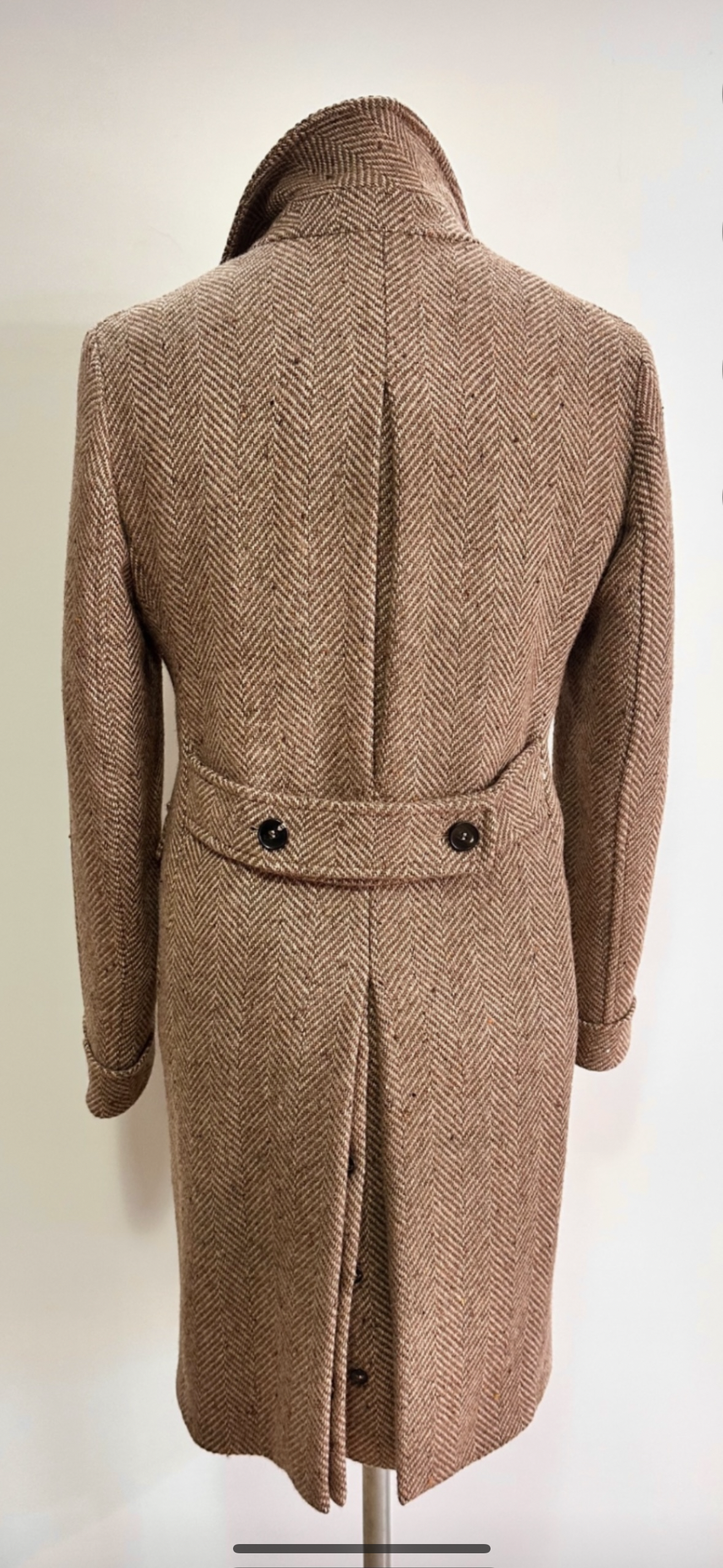 Cappotto SARTORIALE BRERAS HERRIS TWEED 100% And Made in Italy 🇮🇹