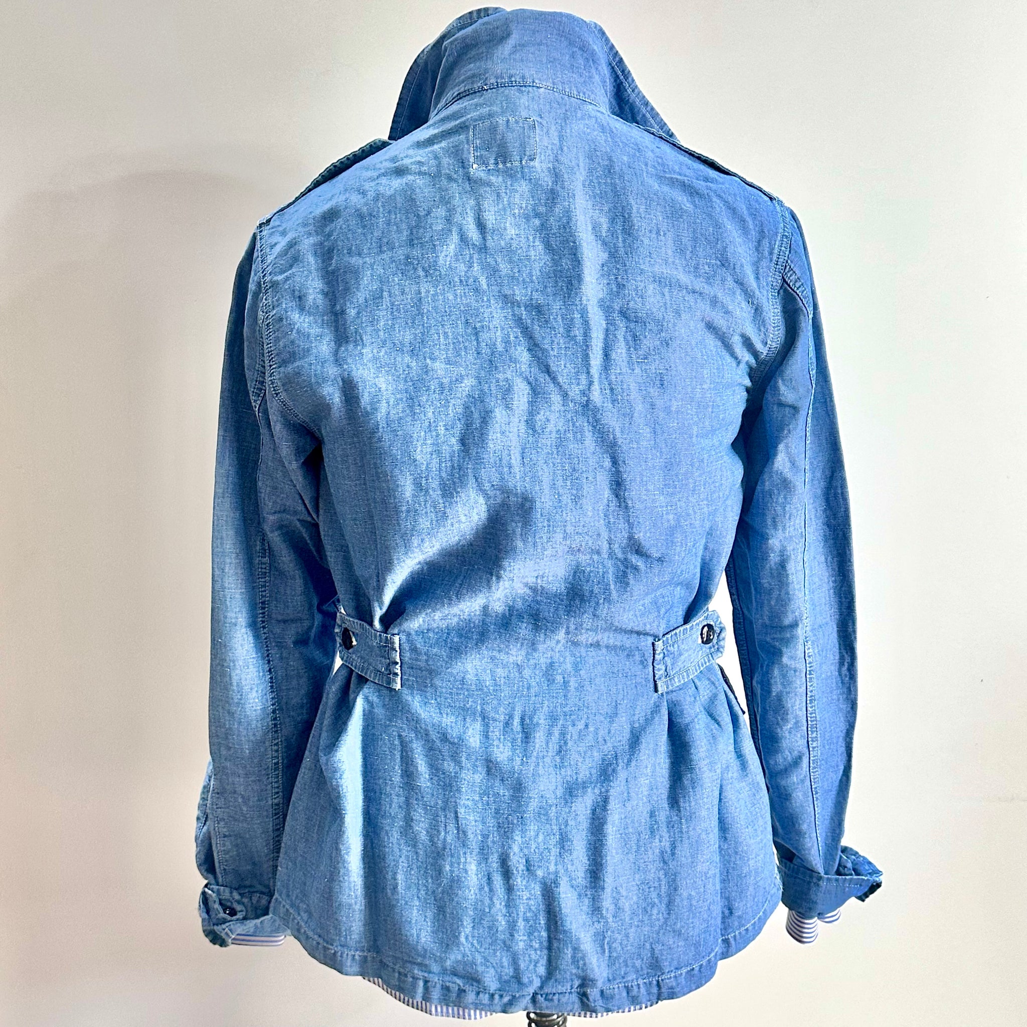 Giacca SAHARIANA in Denim Chambray Uomo  CHESAPEAKE’S’