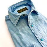 Camicia Uomo WESTERN CHAMBRAY – COLLO ITALIANO - CHESAPEAKE’ S’