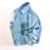 Camicia Uomo WESTERN CHAMBRAY – COLLO ITALIANO - CHESAPEAKE’ S’