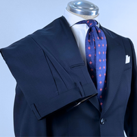Abito Doppiopetto Uomo Breras Blu – Lana Tasmania,  | Made in Italy 🇮🇹
