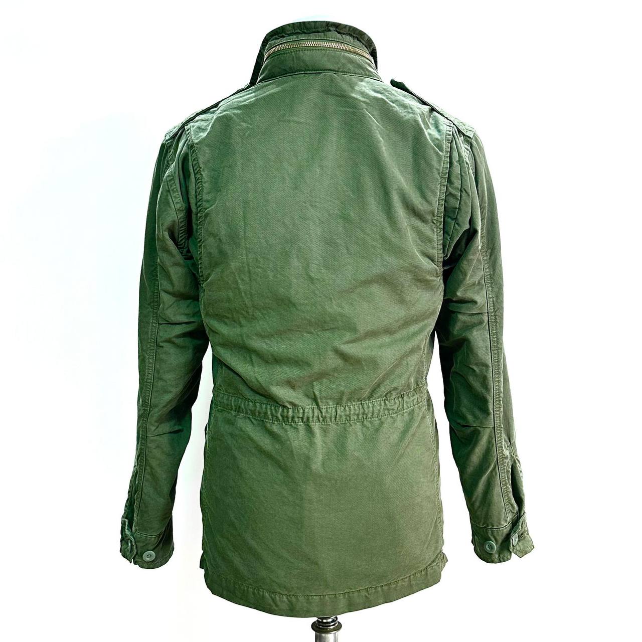 Field Jacket Verde Military – Stile Vintage in Twill Imbottito