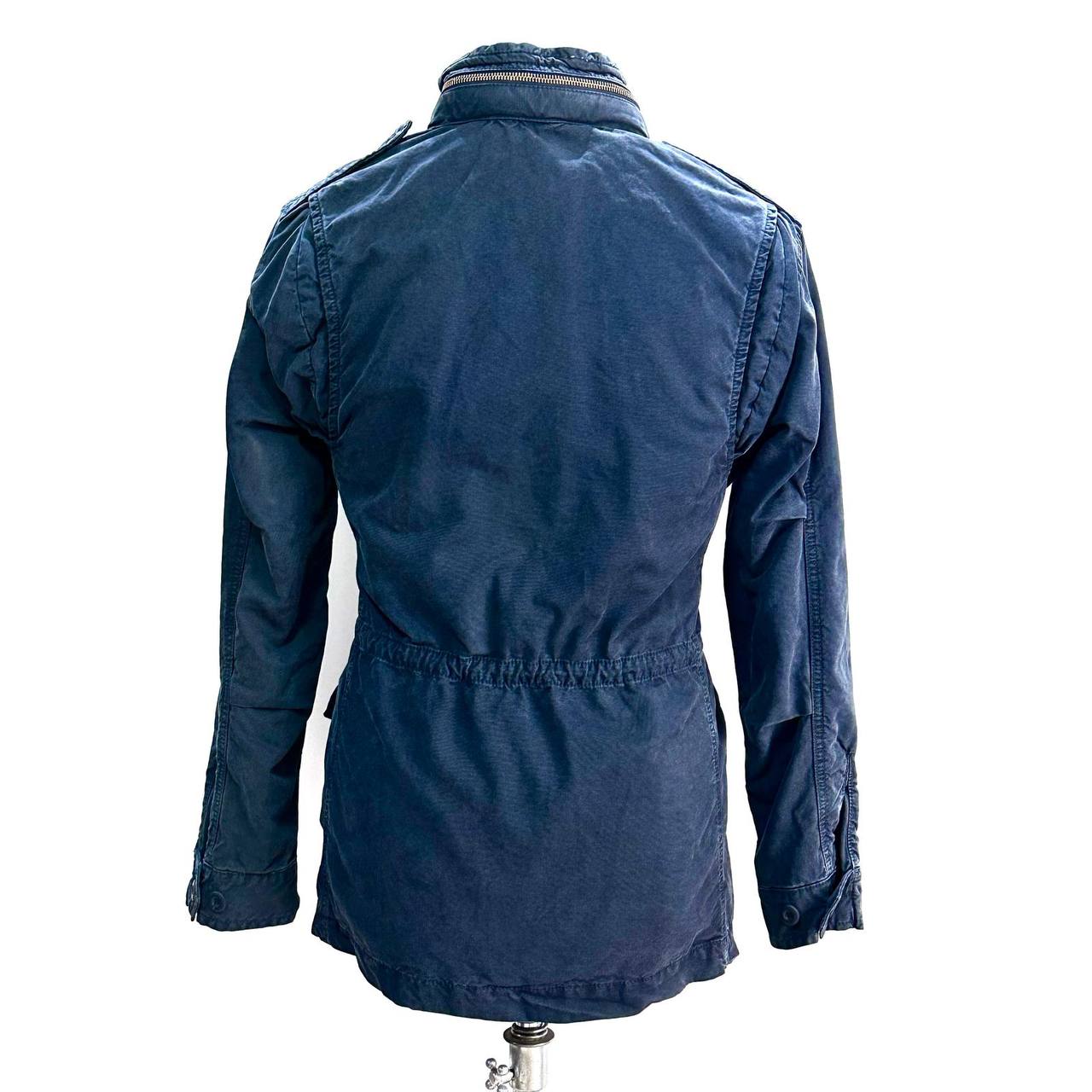 Field Jacket Blu Navy – Stile Vintage in Twill Imbottito