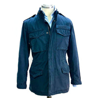 Field Jacket Blu Navy – Stile Vintage in Twill Imbottito